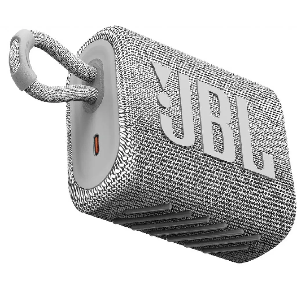 Акустическая система JBL Go 3 White (JBLGO3WHT) - 8 Акустическая система JBL Go 3 White (JBLGO3WHT) - 8