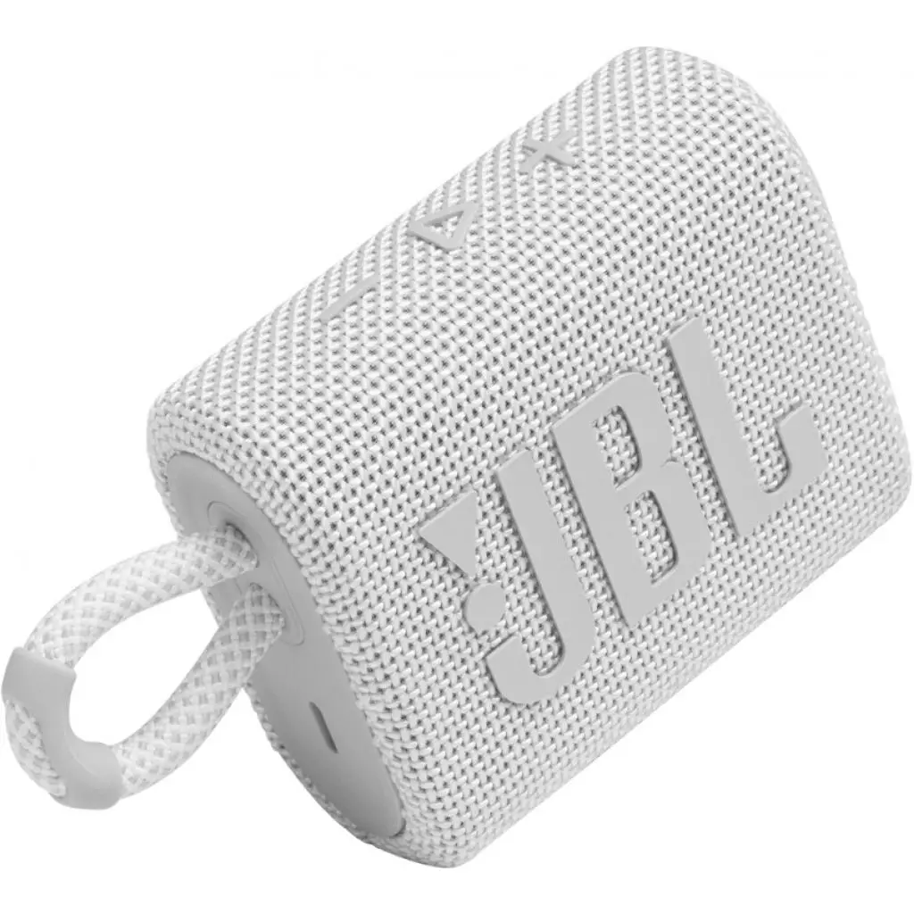Акустическая система JBL Go 3 White (JBLGO3WHT) - 9 Акустическая система JBL Go 3 White (JBLGO3WHT) - 9
