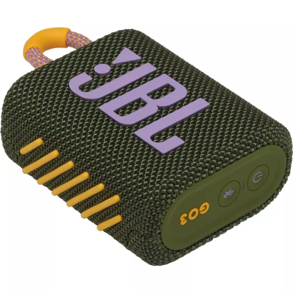 Акустическая система JBL Go 3 Green (JBLGO3GRN) - 7 Акустическая система JBL Go 3 Green (JBLGO3GRN) - 7