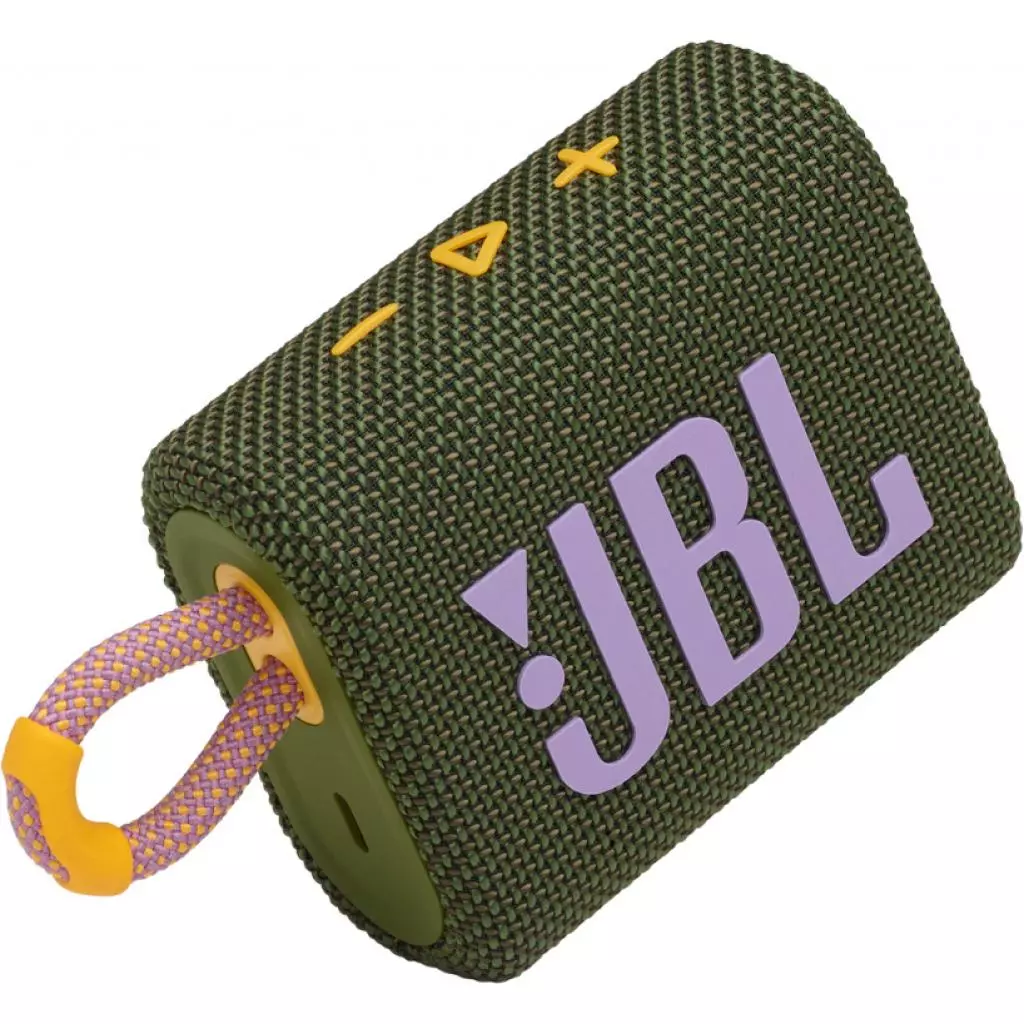 Акустическая система JBL Go 3 Green (JBLGO3GRN) - 9 Акустическая система JBL Go 3 Green (JBLGO3GRN) - 9