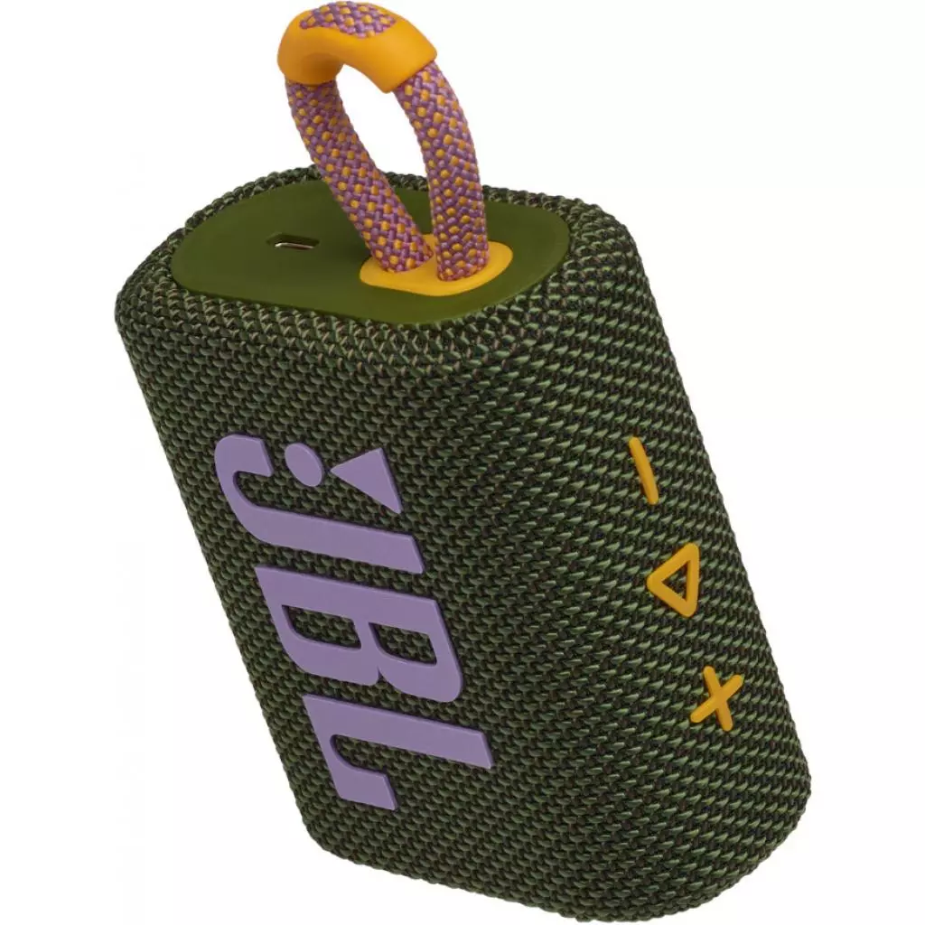 Акустическая система JBL Go 3 Green (JBLGO3GRN) - 10 Акустическая система JBL Go 3 Green (JBLGO3GRN) - 10