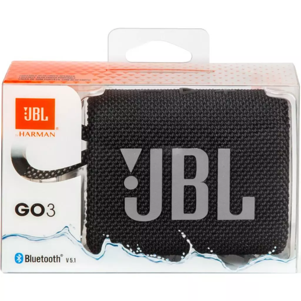 Акустическая система JBL Go 3 Black (JBLGO3BLK) - 3 Акустическая система JBL Go 3 Black (JBLGO3BLK) - 3