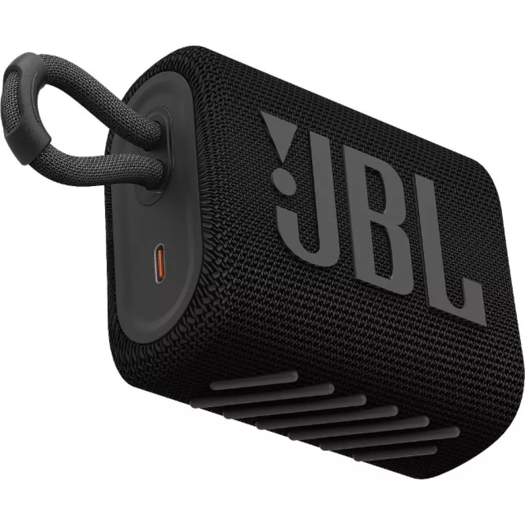 Акустическая система JBL Go 3 Black (JBLGO3BLK) - 9 Акустическая система JBL Go 3 Black (JBLGO3BLK) - 9