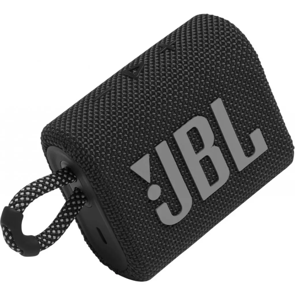 Акустическая система JBL Go 3 Black (JBLGO3BLK) - 10 Акустическая система JBL Go 3 Black (JBLGO3BLK) - 10
