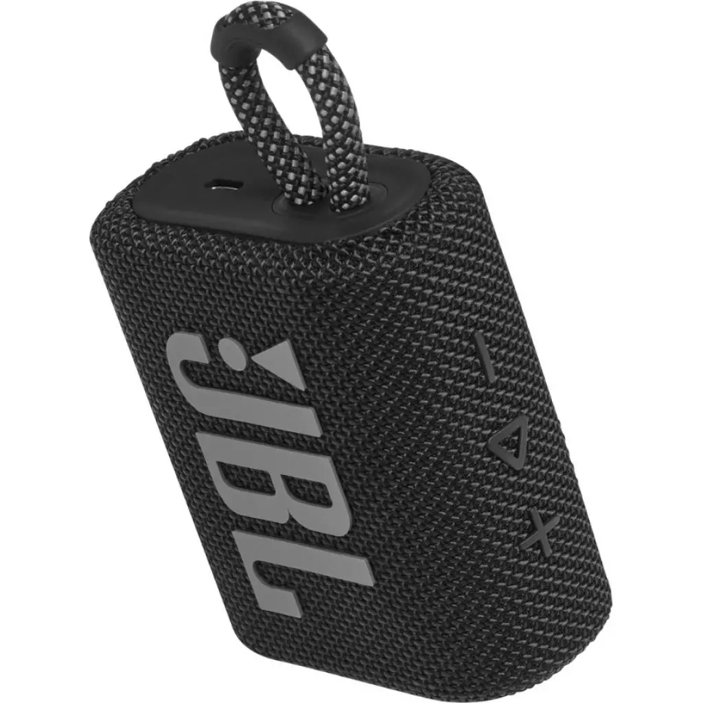 Акустическая система JBL Go 3 Black (JBLGO3BLK) - 11 Акустическая система JBL Go 3 Black (JBLGO3BLK) - 11