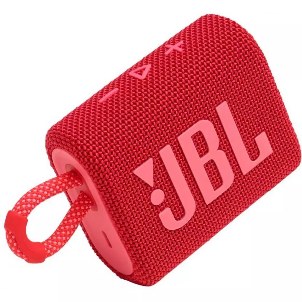 Акустическая система JBL Go 3 Red (JBLGO3RED) - 8 Акустическая система JBL Go 3 Red (JBLGO3RED) - 8