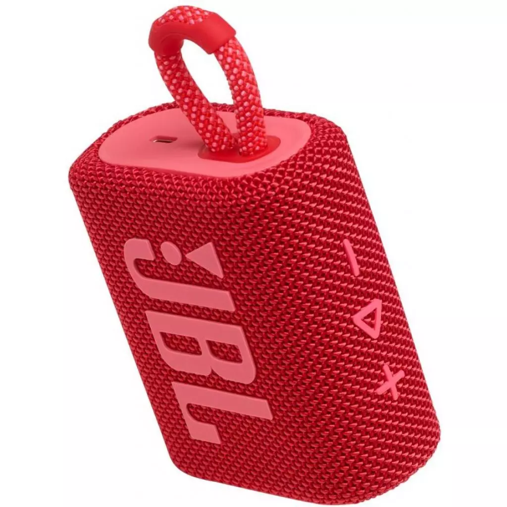 Акустическая система JBL Go 3 Red (JBLGO3RED) - 9 Акустическая система JBL Go 3 Red (JBLGO3RED) - 9