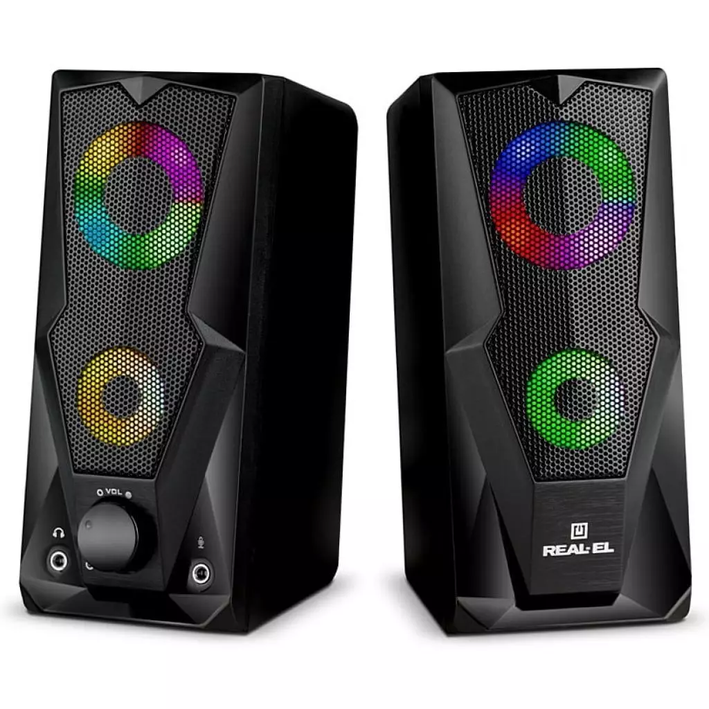 Акустическая система REAL-EL S-111 USB Black - 3 Акустическая система REAL-EL S-111 USB Black - 3