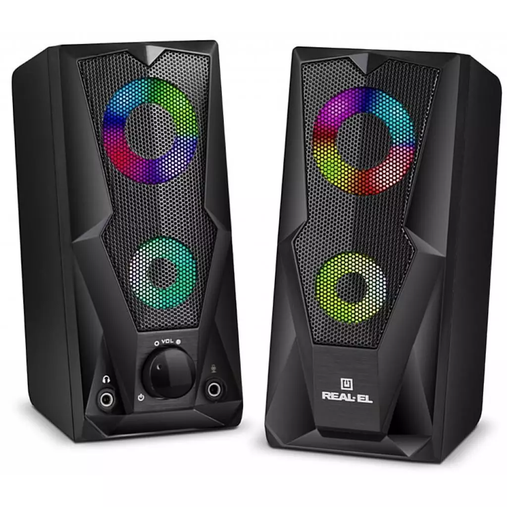 Акустическая система REAL-EL S-111 USB Black - 5 Акустическая система REAL-EL S-111 USB Black - 5