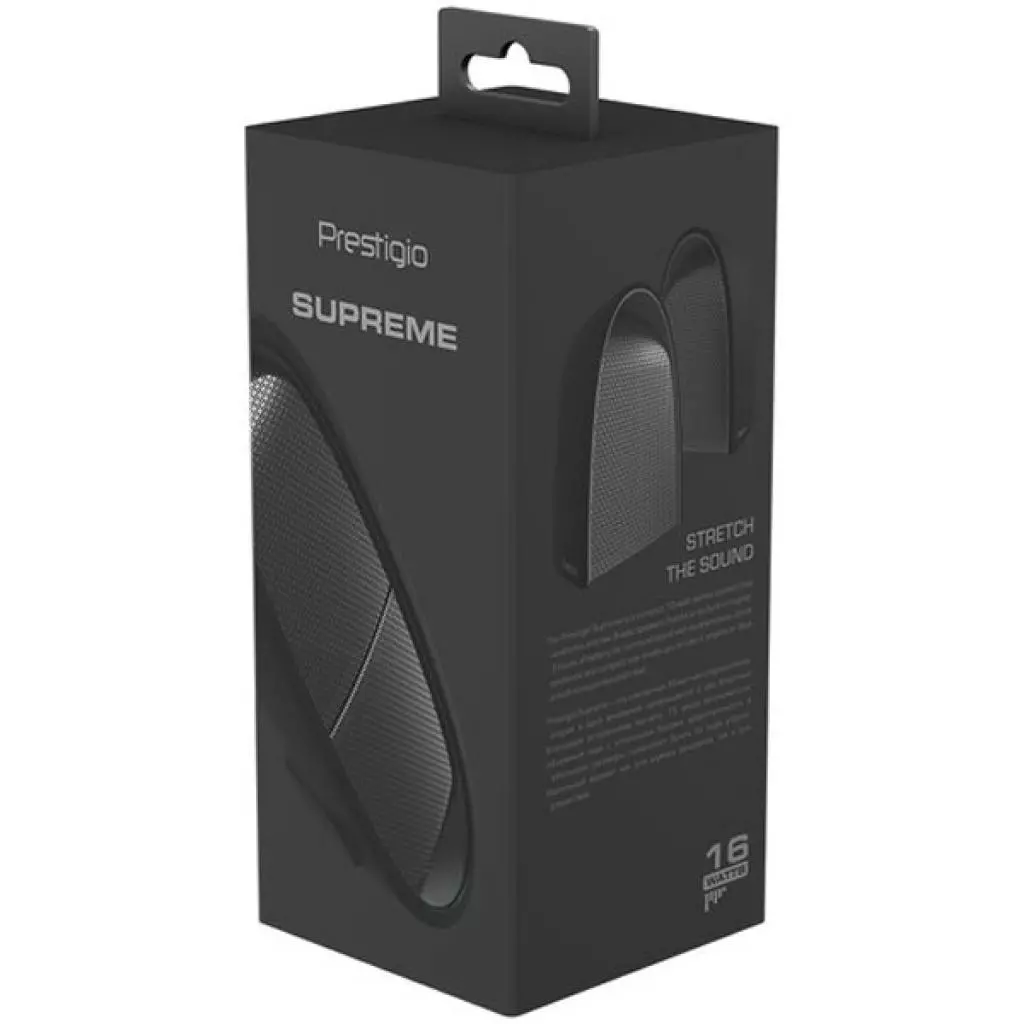 Акустическая система Prestigio Supreme Black (PSS116SBK) - 8 Акустическая система Prestigio Supreme Black (PSS116SBK) - 8