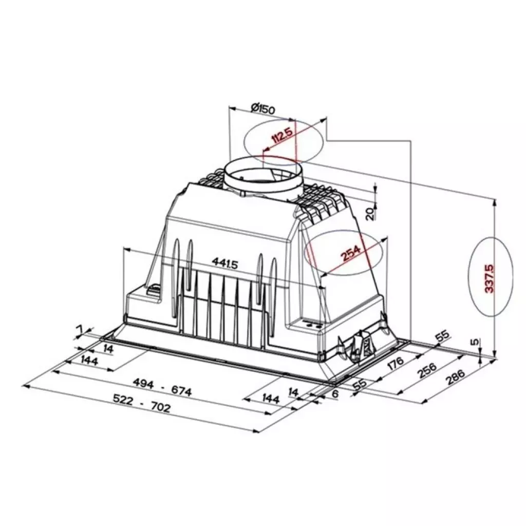 Вытяжка кухонная Faber INKA ICH SS A52 (I.SMART HCS) - 1