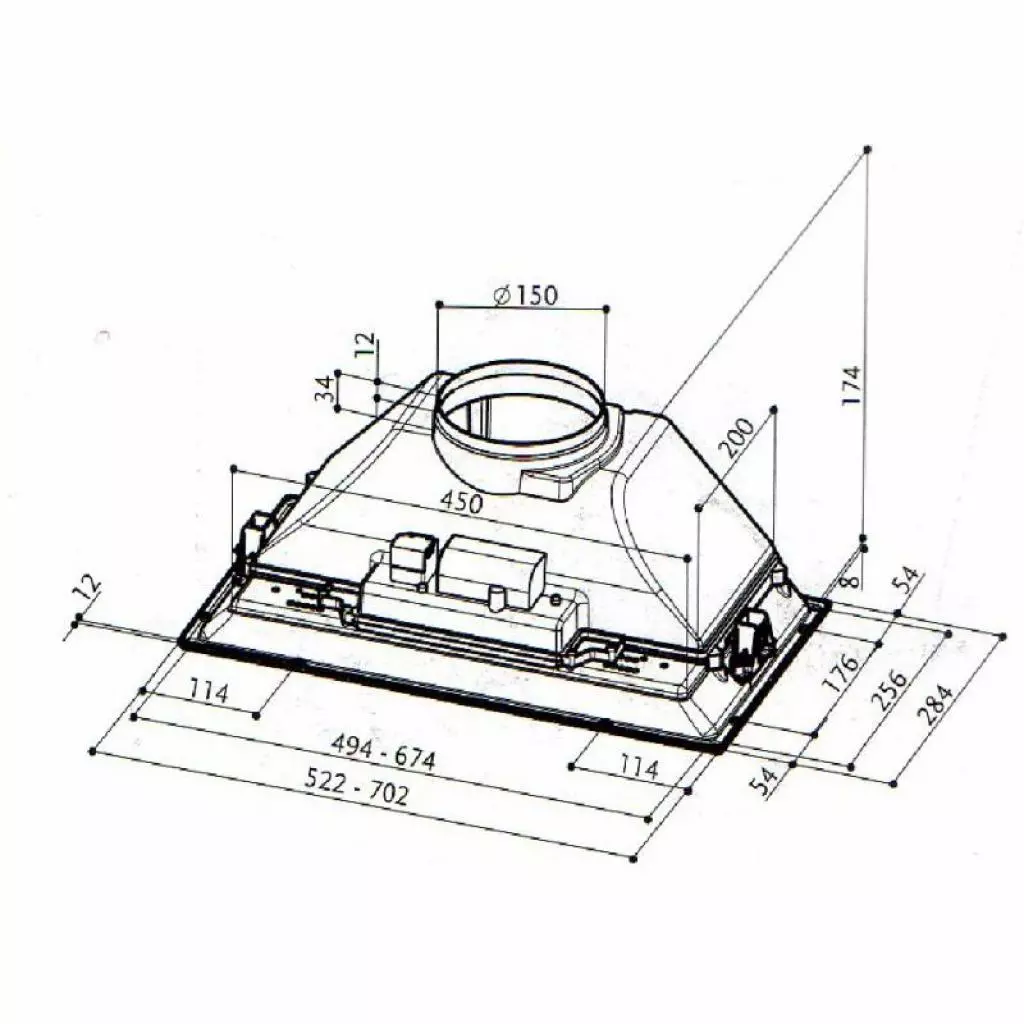Вытяжка кухонная Faber INKA SMART HC X A70 - 2 Вытяжка кухонная Faber INKA SMART HC X A70 - 2