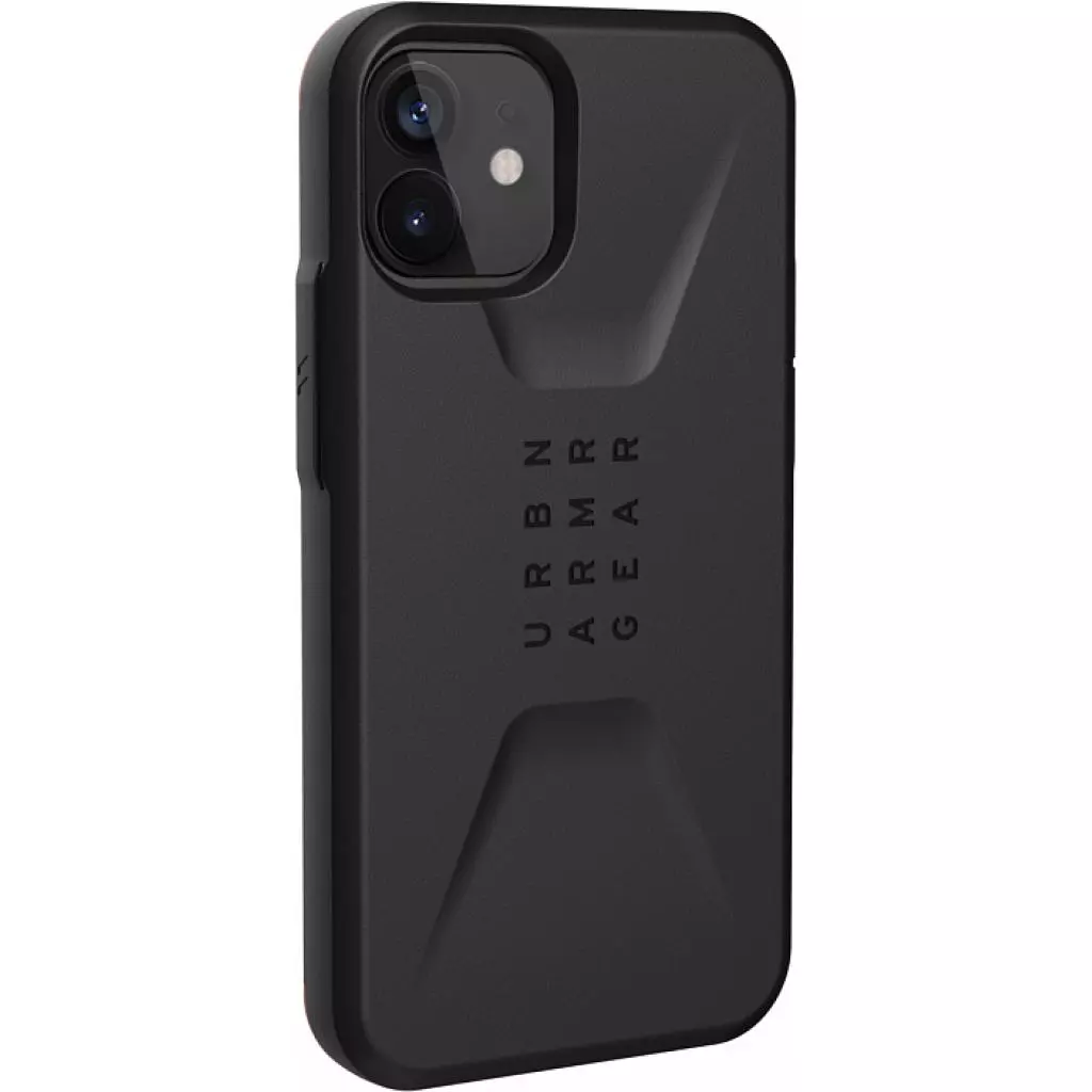 Чехол для моб. телефона Uag iPhone 12 Mini Civilian, Black (11234D114040) - 2 Чехол для моб. телефона Uag iPhone 12 Mini Civilian, Black (11234D114040) - 2