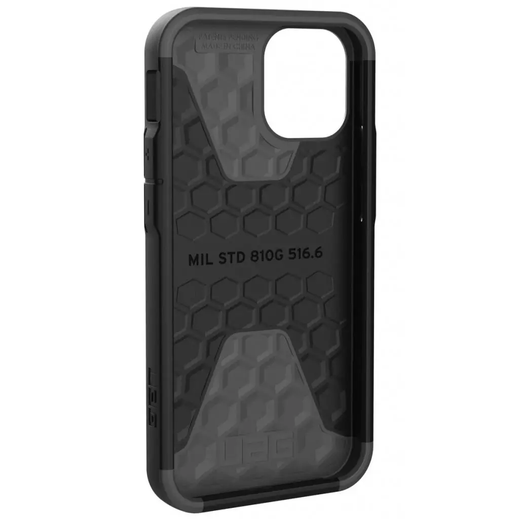 Чехол для моб. телефона Uag iPhone 12 Mini Civilian, Silver (11234D113333) - 1 Чехол для моб. телефона Uag iPhone 12 Mini Civilian, Silver (11234D113333) - 1
