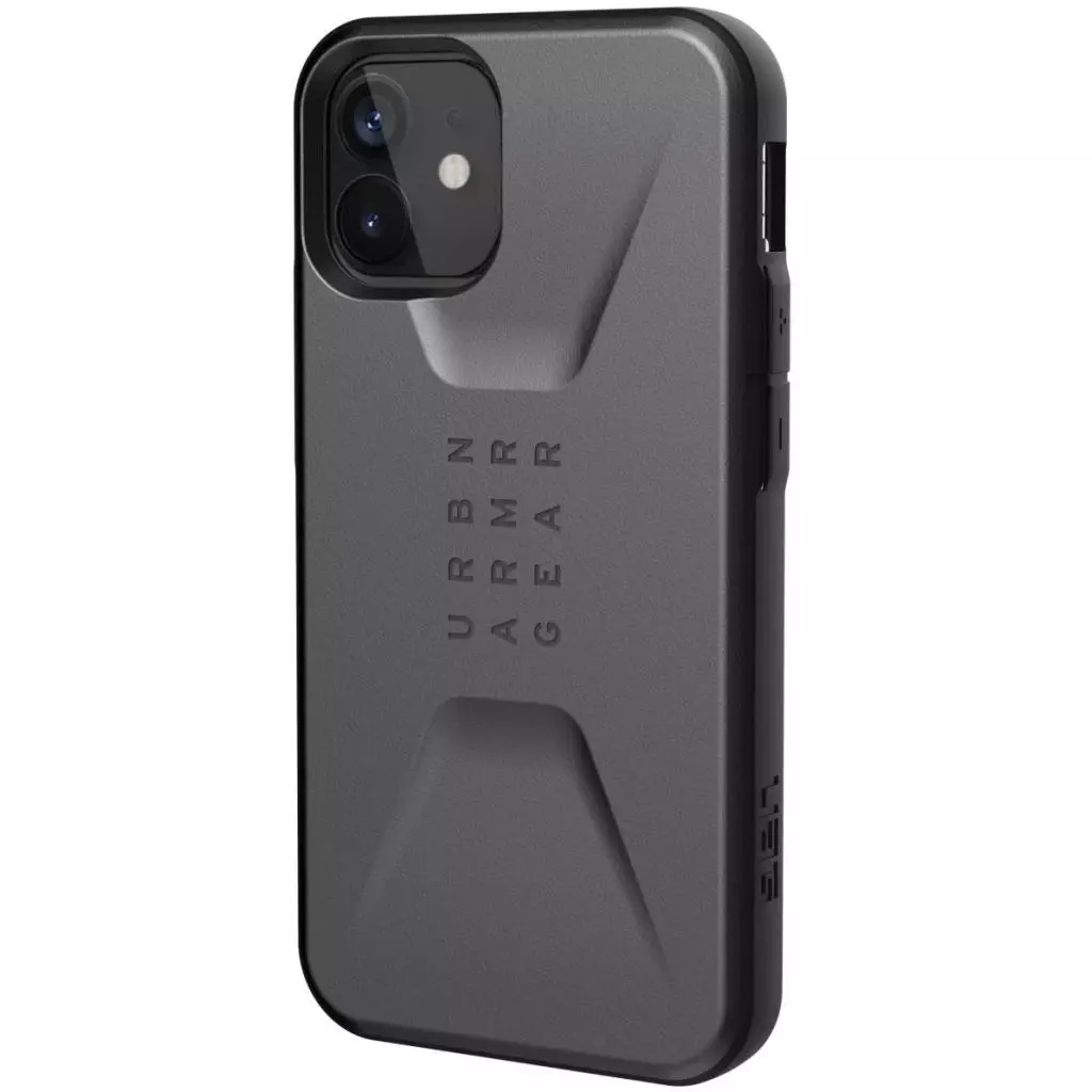 Чехол для моб. телефона Uag iPhone 12 Mini Civilian, Silver (11234D113333) - 2 Чехол для моб. телефона Uag iPhone 12 Mini Civilian, Silver (11234D113333) - 2