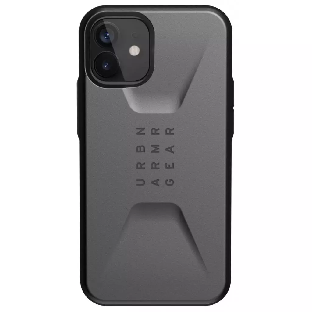 Чехол для моб. телефона Uag iPhone 12 Mini Civilian, Silver (11234D113333)