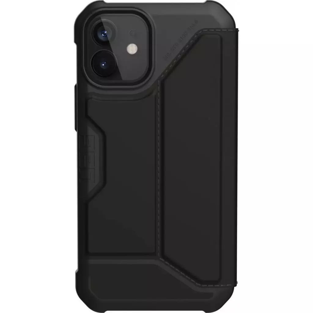 Чехол для моб. телефона Uag iPhone 12 Mini Metropolis (PU), SATN Black (112346113840)