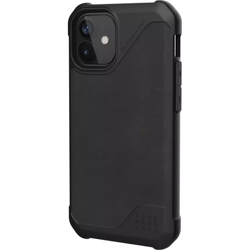 Чехол для моб. телефона Uag iPhone 12 Mini Metropolis LT, Leather Black (11234O118340) - 2 Чехол для моб. телефона Uag iPhone 12 Mini Metropolis LT, Leather Black (11234O118340) - 2