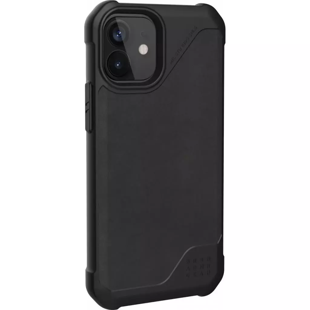 Чехол для моб. телефона Uag iPhone 12 Mini Metropolis LT, Leather Black (11234O118340) - 3 Чехол для моб. телефона Uag iPhone 12 Mini Metropolis LT, Leather Black (11234O118340) - 3