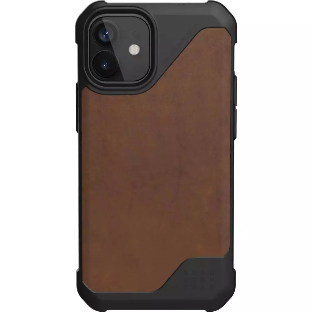 Чехол для моб. телефона Uag iPhone 12 Mini Metropolis LT, Leather Brown (11234O118380)