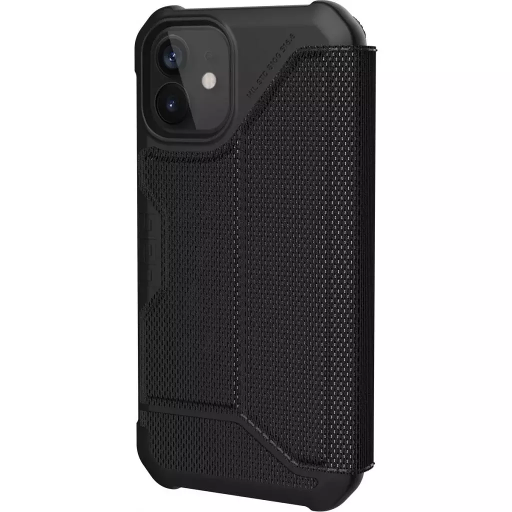 Чехол для моб. телефона Uag iPhone 12 Mini Metropolis, FIBR Black (112346113940) - 2