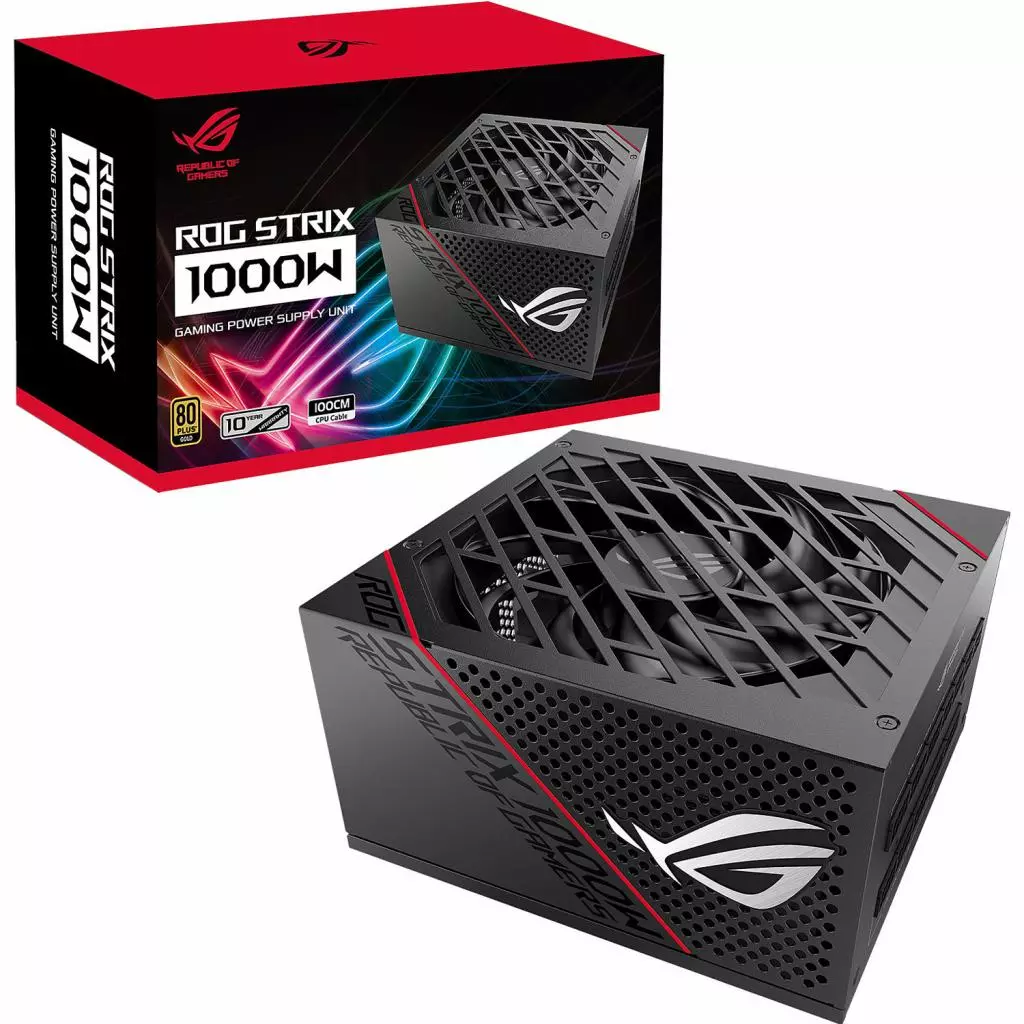Блок питания ASUS 1000W ROG STRIX (ROG-STRIX-1000G) - 4 Блок питания ASUS 1000W ROG STRIX (ROG-STRIX-1000G) - 4