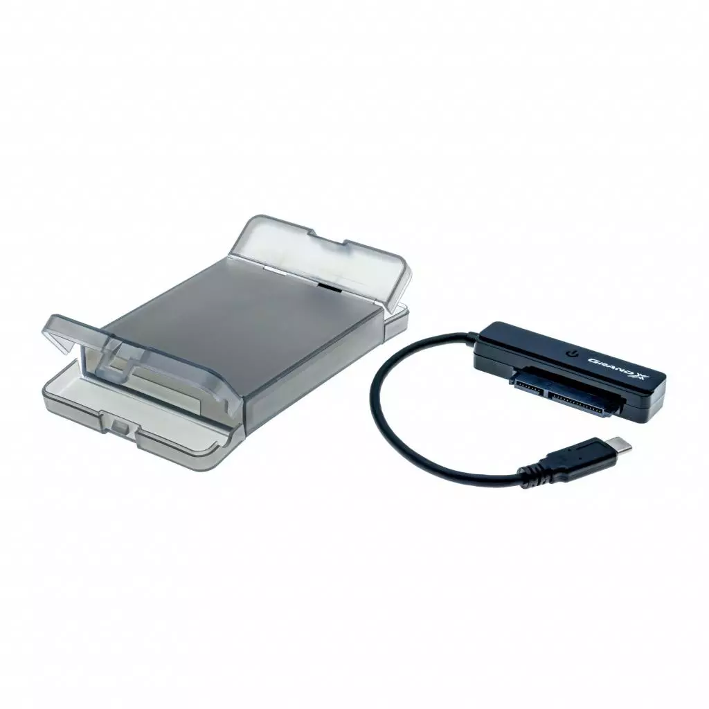 Карман внешний Grand-X HDD 2,5" USB 3.1 Type-C (HDE31) - 3 Карман внешний Grand-X HDD 2,5" USB 3.1 Type-C (HDE31) - 3