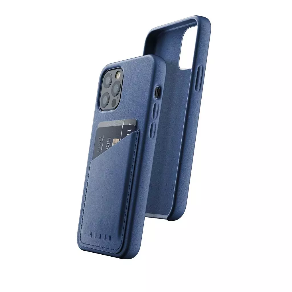 Чехол для моб. телефона Mujjo iPhone 12 / 12 Pro Full Leather Wallet, Monaco Blue (MUJJO-CL-008-BL) - 7 Чехол для моб. телефона Mujjo iPhone 12 / 12 Pro Full Leather Wallet, Monaco Blue (MUJJO-CL-008-BL) - 7