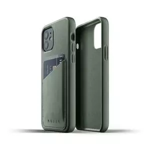 Чехол для моб. телефона Mujjo iPhone 12 / 12 Pro Full Leather Wallet, Slate Green (MUJJO-CL-008-SG)