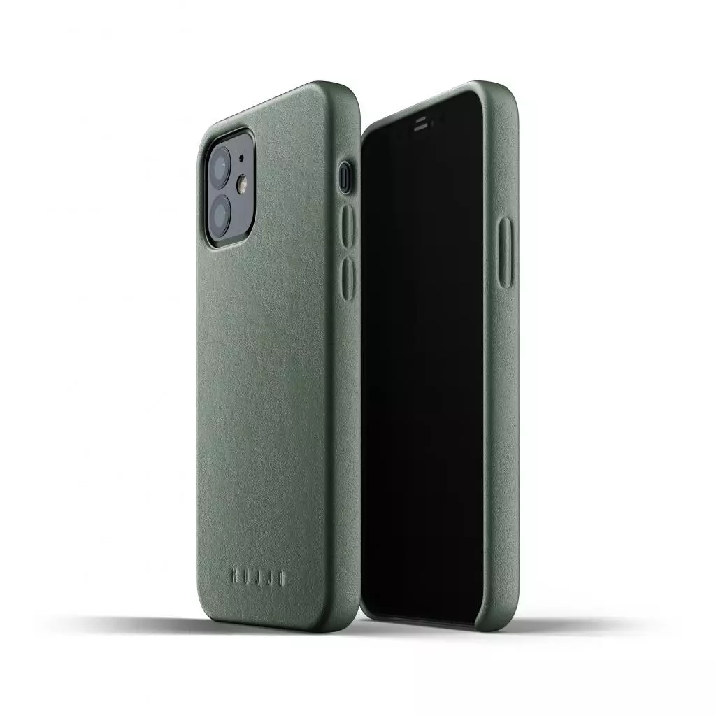 Чехол для моб. телефона Mujjo iPhone 12 / 12 Pro Full Leather, Slate Green (MUJJO-CL-007-SG) - 1 Чехол для моб. телефона Mujjo iPhone 12 / 12 Pro Full Leather, Slate Green (MUJJO-CL-007-SG) - 1