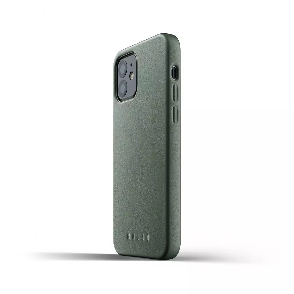 Чехол для моб. телефона Mujjo iPhone 12 / 12 Pro Full Leather, Slate Green (MUJJO-CL-007-SG) - 4 Чехол для моб. телефона Mujjo iPhone 12 / 12 Pro Full Leather, Slate Green (MUJJO-CL-007-SG) - 4