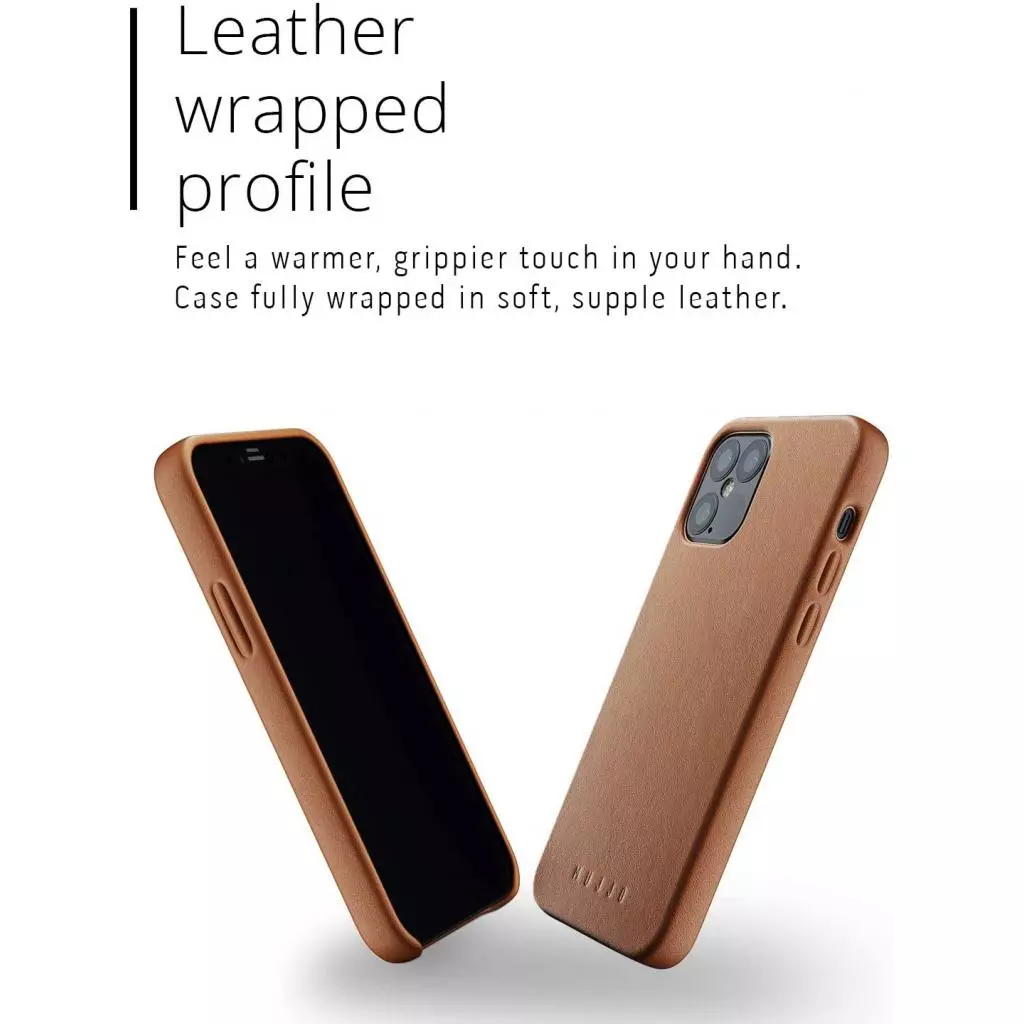Чехол для моб. телефона Mujjo iPhone 12 / 12 Pro Full Leather, Tan (MUJJO-CL-007-TN) - 2 Чехол для моб. телефона Mujjo iPhone 12 / 12 Pro Full Leather, Tan (MUJJO-CL-007-TN) - 2