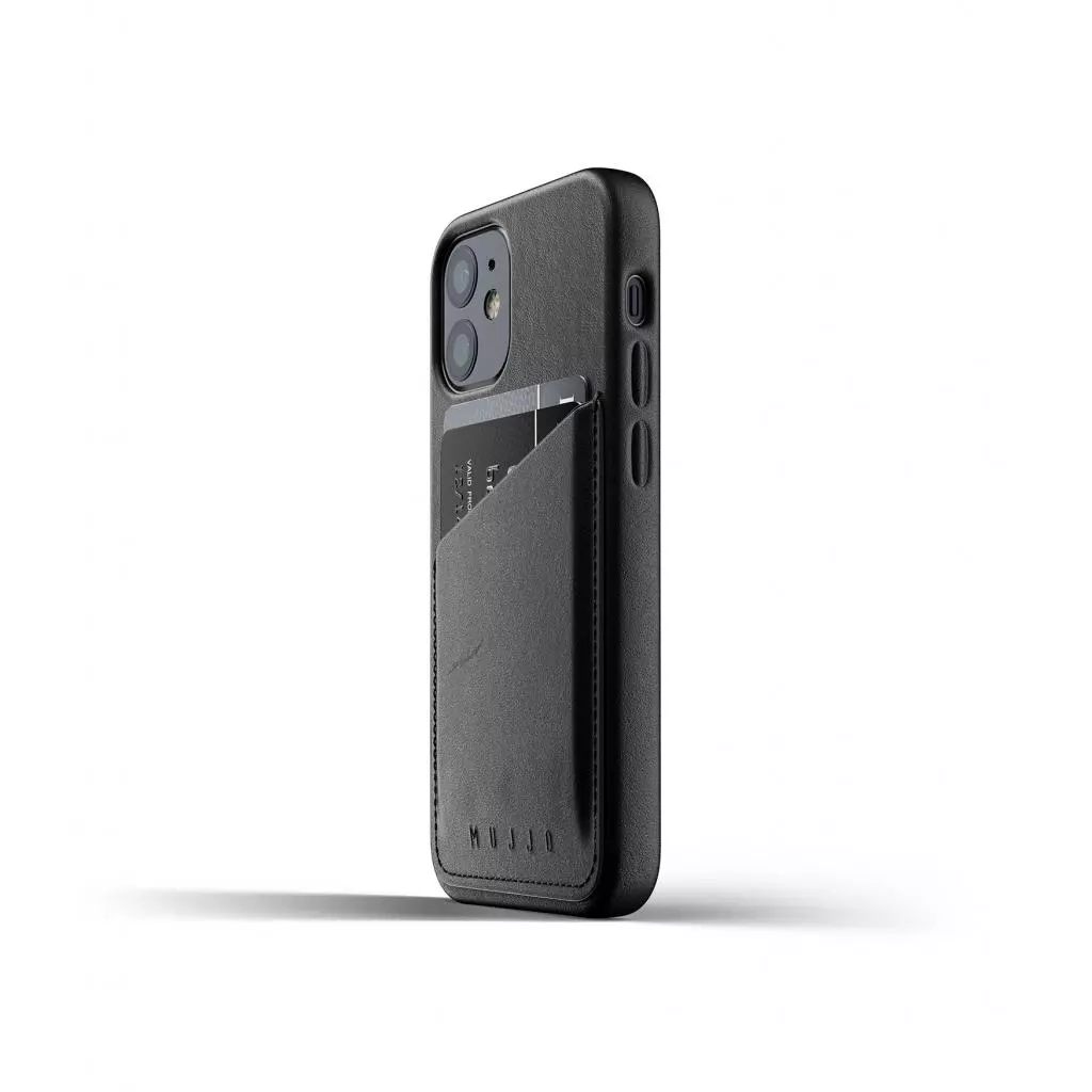 Чехол для моб. телефона Mujjo iPhone 12 Mini Full Leather Wallet, Black (MUJJO-CL-014-BK) - 2 Чехол для моб. телефона Mujjo iPhone 12 Mini Full Leather Wallet, Black (MUJJO-CL-014-BK) - 2