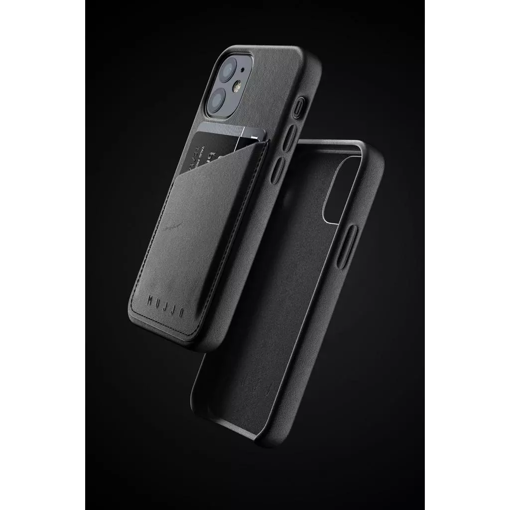 Чехол для моб. телефона Mujjo iPhone 12 Mini Full Leather Wallet, Black (MUJJO-CL-014-BK) - 5 Чехол для моб. телефона Mujjo iPhone 12 Mini Full Leather Wallet, Black (MUJJO-CL-014-BK) - 5