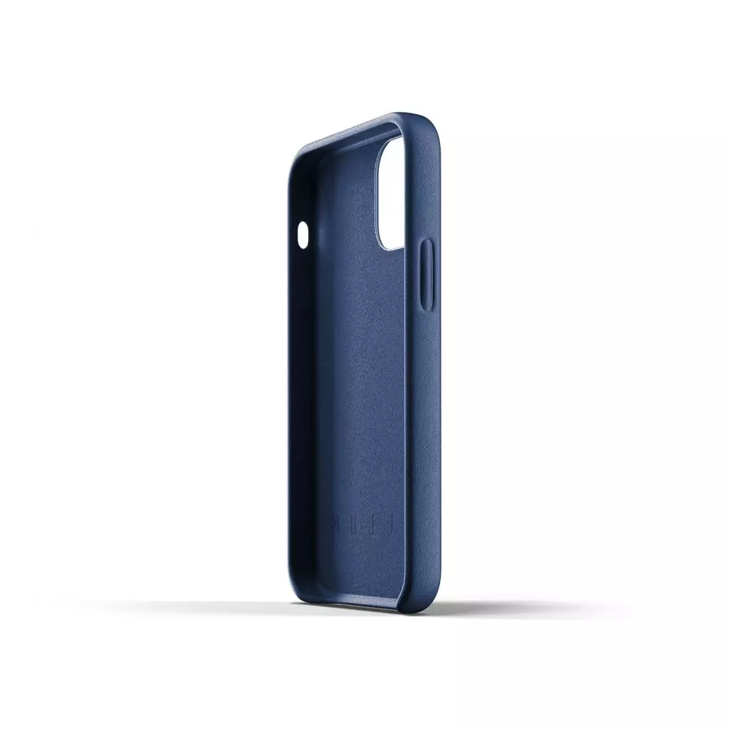 Чехол для моб. телефона Mujjo iPhone 12 Mini Full Leather Wallet, Monaco Blue (MUJJO-CL-014-BL) - 4 Чехол для моб. телефона Mujjo iPhone 12 Mini Full Leather Wallet, Monaco Blue (MUJJO-CL-014-BL) - 4