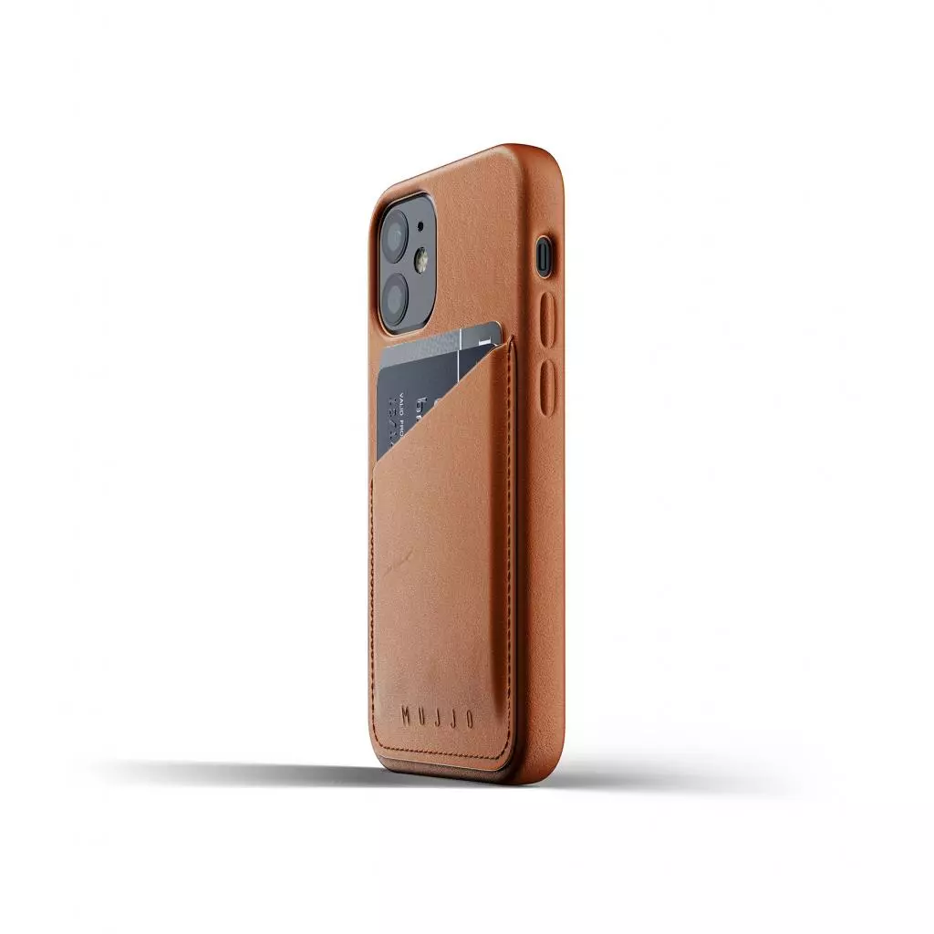 Чехол для моб. телефона Mujjo iPhone 12 Mini Full Leather Wallet, Tan (MUJJO-CL-014-TN) - 2 Чехол для моб. телефона Mujjo iPhone 12 Mini Full Leather Wallet, Tan (MUJJO-CL-014-TN) - 2