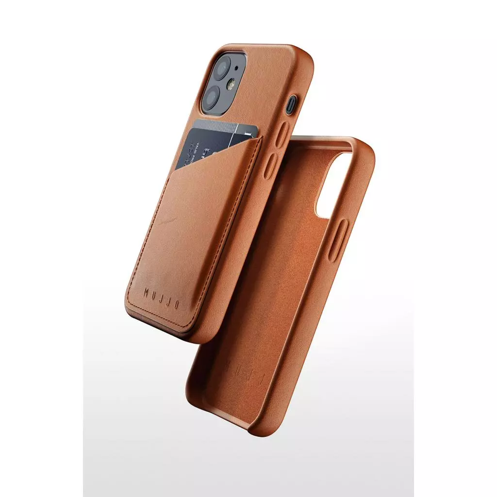 Чехол для моб. телефона Mujjo iPhone 12 Mini Full Leather Wallet, Tan (MUJJO-CL-014-TN) - 5 Чехол для моб. телефона Mujjo iPhone 12 Mini Full Leather Wallet, Tan (MUJJO-CL-014-TN) - 5