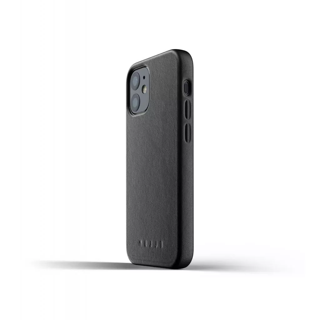 Чехол для моб. телефона Mujjo iPhone 12 Mini Full Leather, Black (MUJJO-CL-013-BK) - 4 Чехол для моб. телефона Mujjo iPhone 12 Mini Full Leather, Black (MUJJO-CL-013-BK) - 4