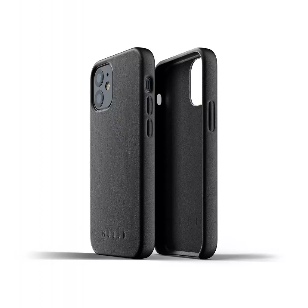 Чехол для моб. телефона Mujjo iPhone 12 Mini Full Leather, Black (MUJJO-CL-013-BK)