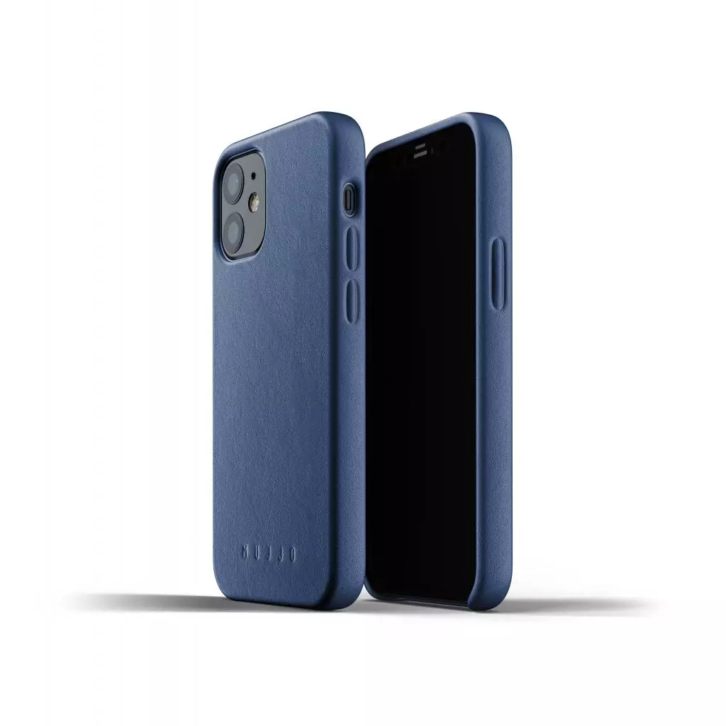 Чехол для моб. телефона Mujjo iPhone 12 Mini Full Leather, Monaco Blue (MUJJO-CL-013-BL) - 1 Чехол для моб. телефона Mujjo iPhone 12 Mini Full Leather, Monaco Blue (MUJJO-CL-013-BL) - 1
