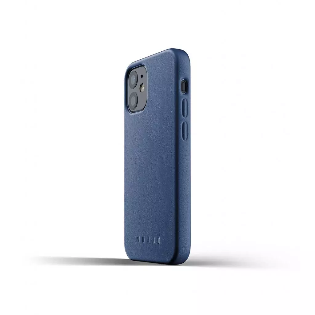 Чехол для моб. телефона Mujjo iPhone 12 Mini Full Leather, Monaco Blue (MUJJO-CL-013-BL) - 2 Чехол для моб. телефона Mujjo iPhone 12 Mini Full Leather, Monaco Blue (MUJJO-CL-013-BL) - 2