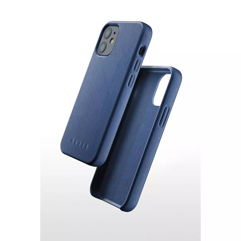 Чехол для моб. телефона Mujjo iPhone 12 Mini Full Leather, Monaco Blue (MUJJO-CL-013-BL) - 9 Чехол для моб. телефона Mujjo iPhone 12 Mini Full Leather, Monaco Blue (MUJJO-CL-013-BL) - 9