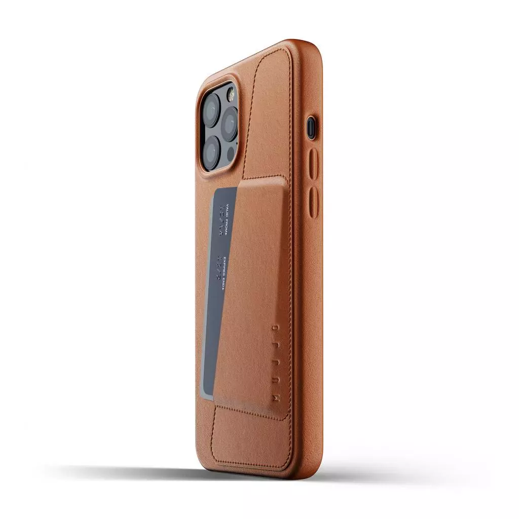 Чехол для моб. телефона Mujjo iPhone 12 Pro Max Full Leather Wallet, Tan (MUJJO-CL-010-TN) - 2 Чехол для моб. телефона Mujjo iPhone 12 Pro Max Full Leather Wallet, Tan (MUJJO-CL-010-TN) - 2
