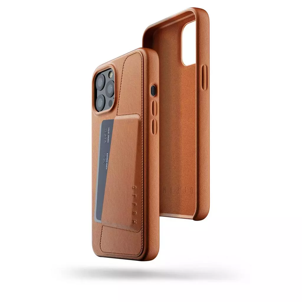 Чехол для моб. телефона Mujjo iPhone 12 Pro Max Full Leather Wallet, Tan (MUJJO-CL-010-TN) - 6 Чехол для моб. телефона Mujjo iPhone 12 Pro Max Full Leather Wallet, Tan (MUJJO-CL-010-TN) - 6