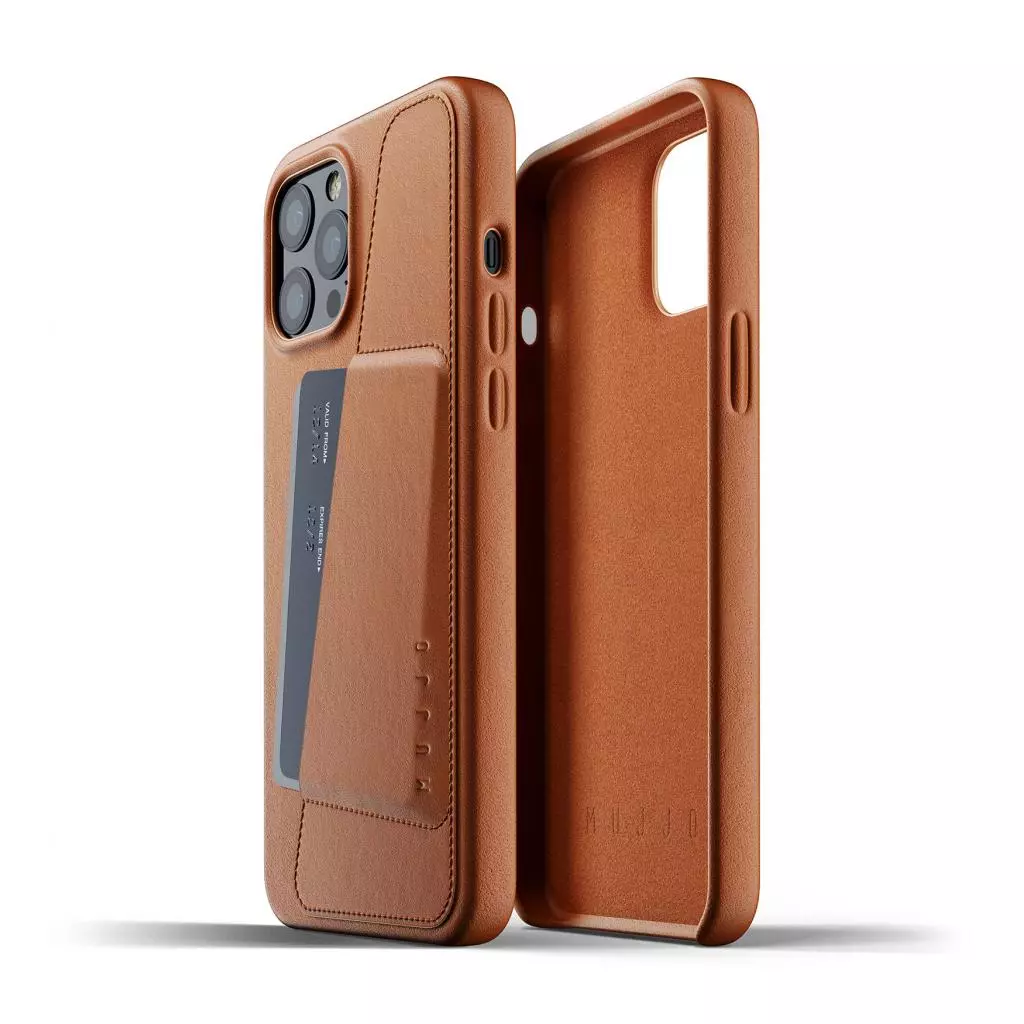 Чехол для моб. телефона Mujjo iPhone 12 Pro Max Full Leather Wallet, Tan (MUJJO-CL-010-TN)
