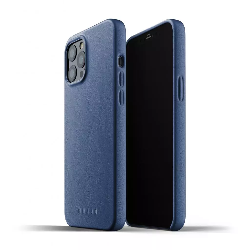 Чехол для моб. телефона Mujjo iPhone 12 Pro Max Full Leather, Monaco Blue (MUJJO-CL-009-BL) - 1 Чехол для моб. телефона Mujjo iPhone 12 Pro Max Full Leather, Monaco Blue (MUJJO-CL-009-BL) - 1