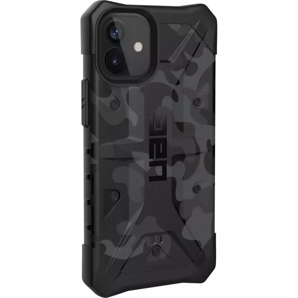 Чехол для моб. телефона Uag iPhone 12 Mini Pathfinder SE, Black Midnight Camo (112347114061) - 3 Чехол для моб. телефона Uag iPhone 12 Mini Pathfinder SE, Black Midnight Camo (112347114061) - 3