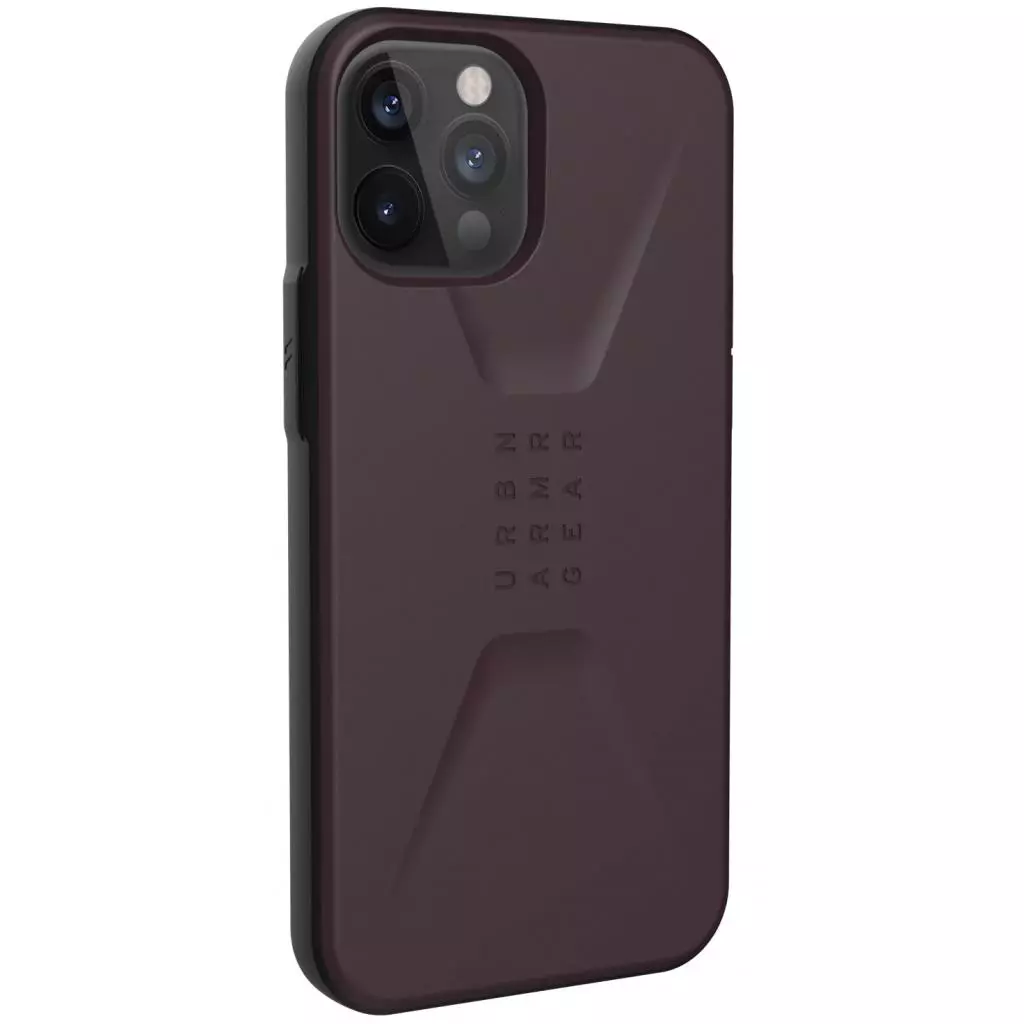 Чехол для моб. телефона Uag iPhone 12 Pro Max Civilian, Eggplant (11236D114949) - 3 Чехол для моб. телефона Uag iPhone 12 Pro Max Civilian, Eggplant (11236D114949) - 3