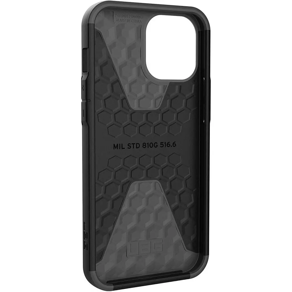Чехол для моб. телефона Uag iPhone 12 Pro Max Civilian, Silver (11236D113333) - 1 Чехол для моб. телефона Uag iPhone 12 Pro Max Civilian, Silver (11236D113333) - 1