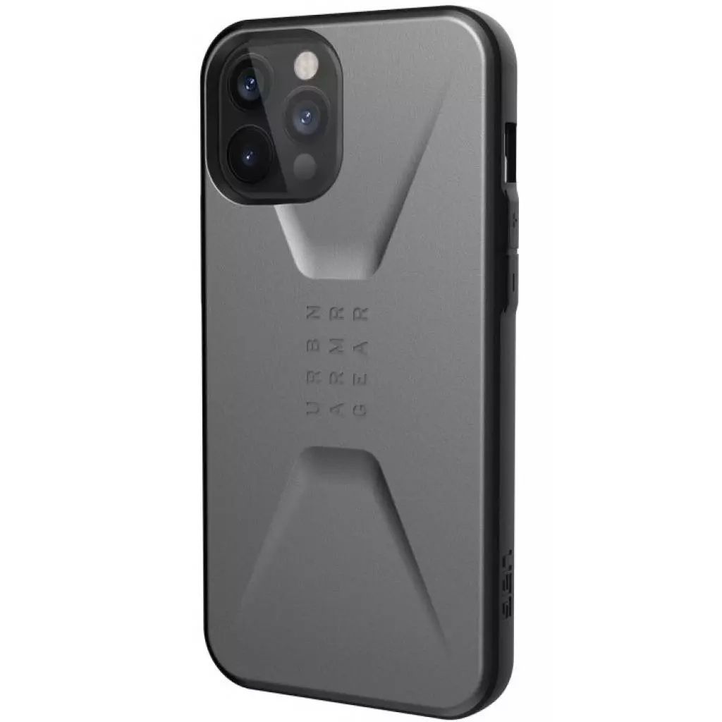 Чехол для моб. телефона Uag iPhone 12 Pro Max Civilian, Silver (11236D113333) - 2 Чехол для моб. телефона Uag iPhone 12 Pro Max Civilian, Silver (11236D113333) - 2